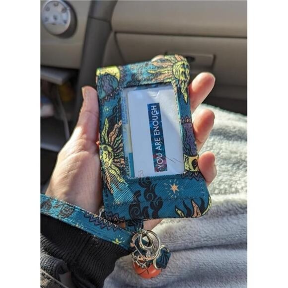 small wristlet wallets credit card holder for women keychain pouch small - Picture 13 of 14